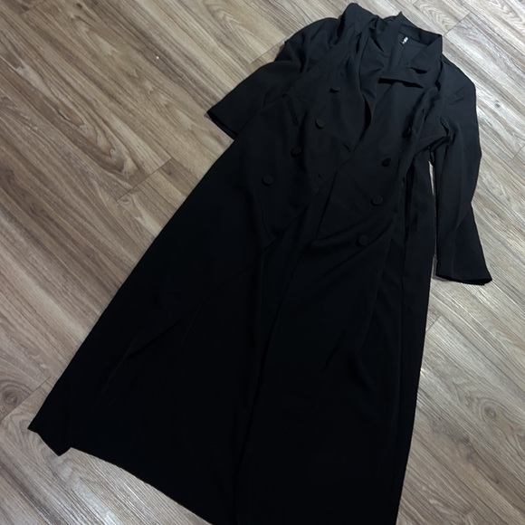 STYLEWE Lapel Collar Urban Dress in black - Picture 10 of 11